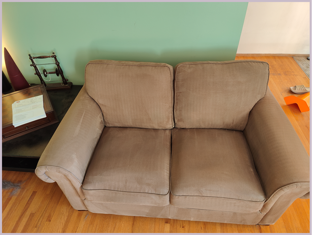 upholstery cleaning after picture in calgary nw